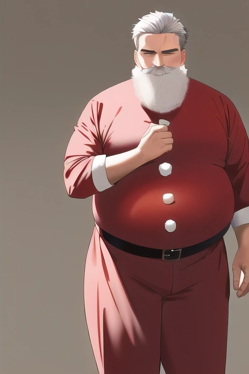 [NovelAI] мужчина среднего возраста Санта Клаус [Иллюстрация]